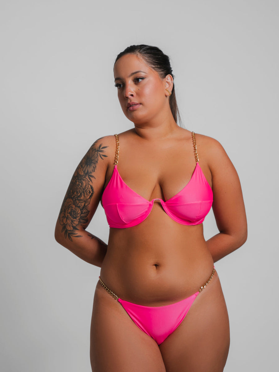 CALCINHA THAIS - ROSA SHOCK